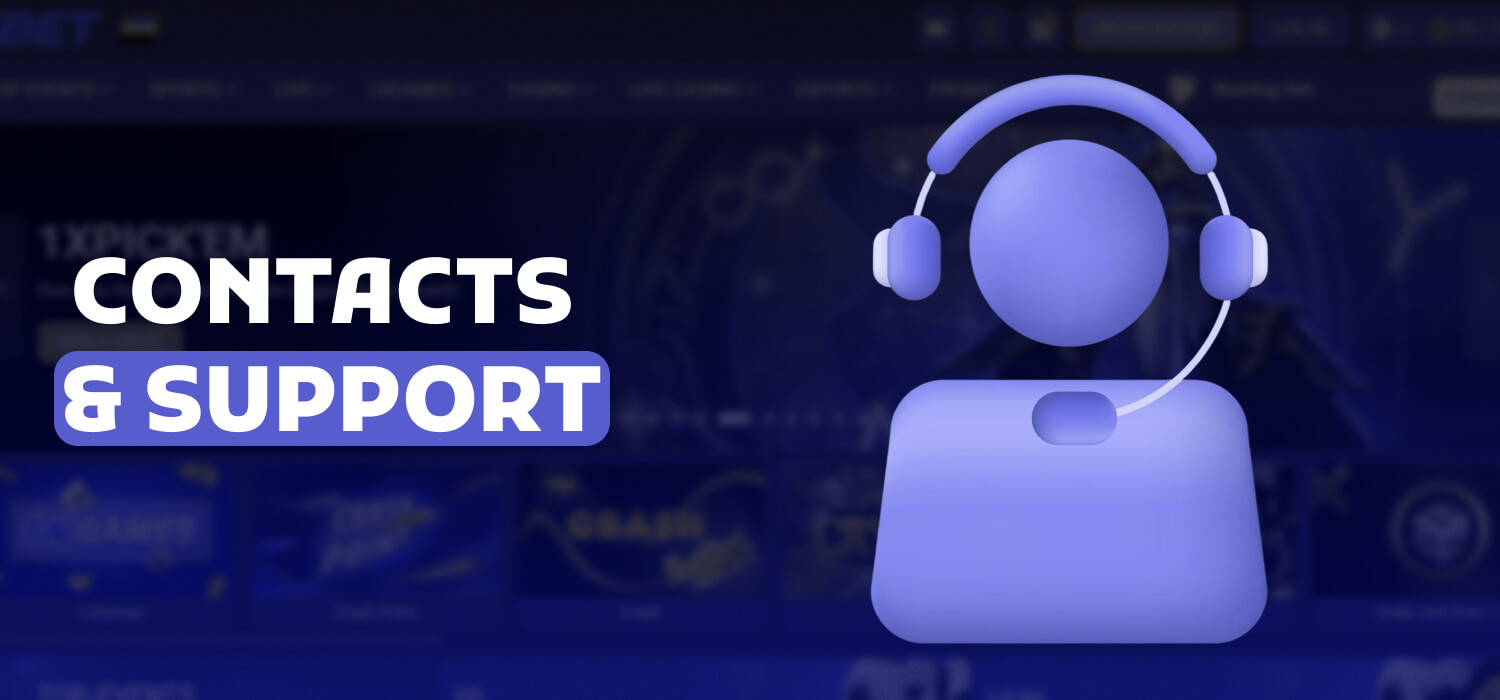 contacts and customer support at casino