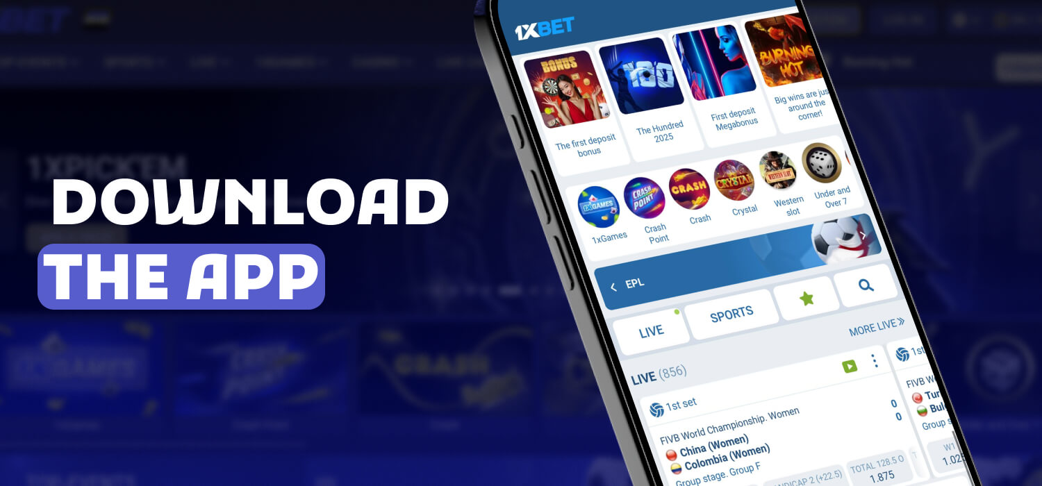 download 1xbet for mobile