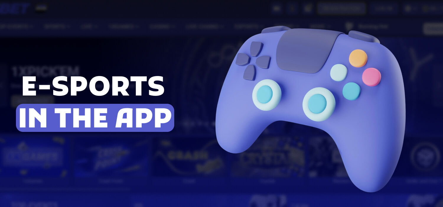 esports betting with the app