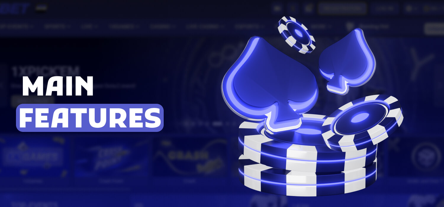 key features of casino