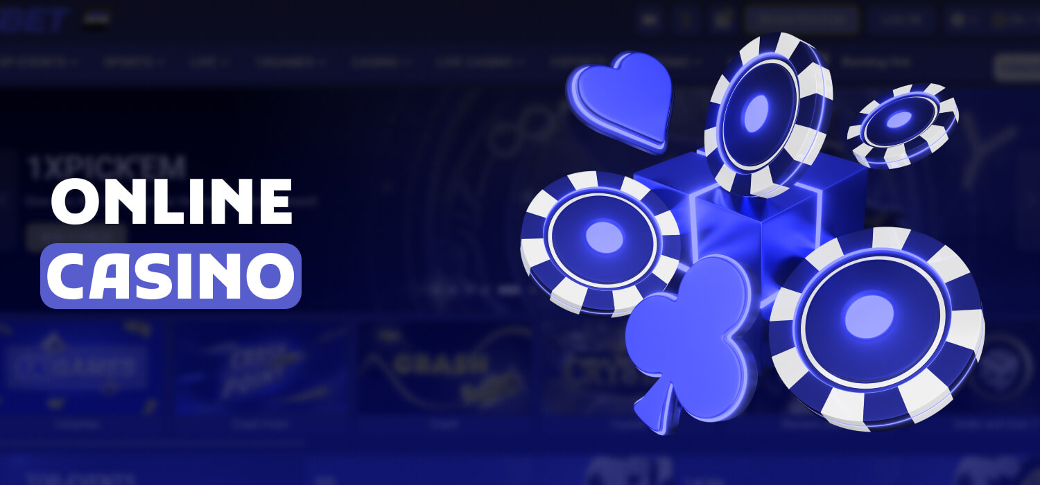 online casino available at 1xbet