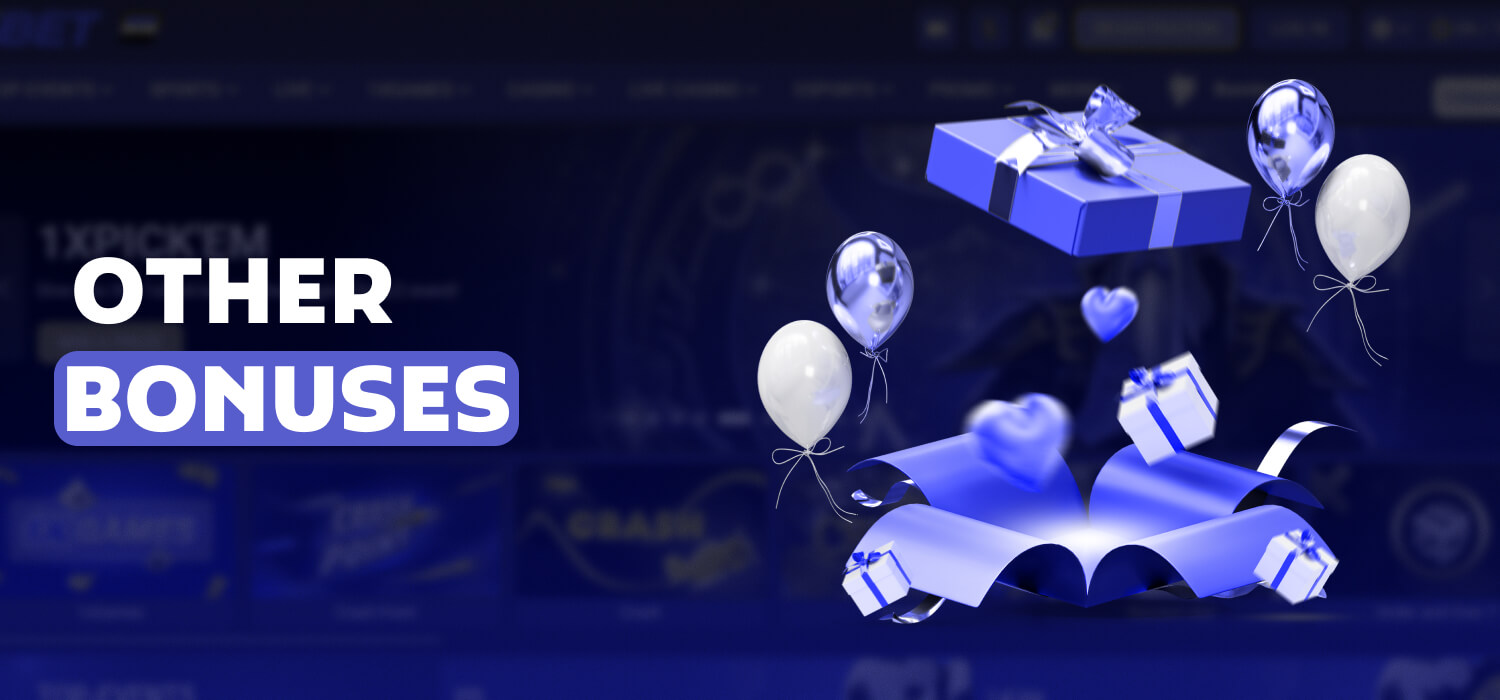 other bonuses and promotions
