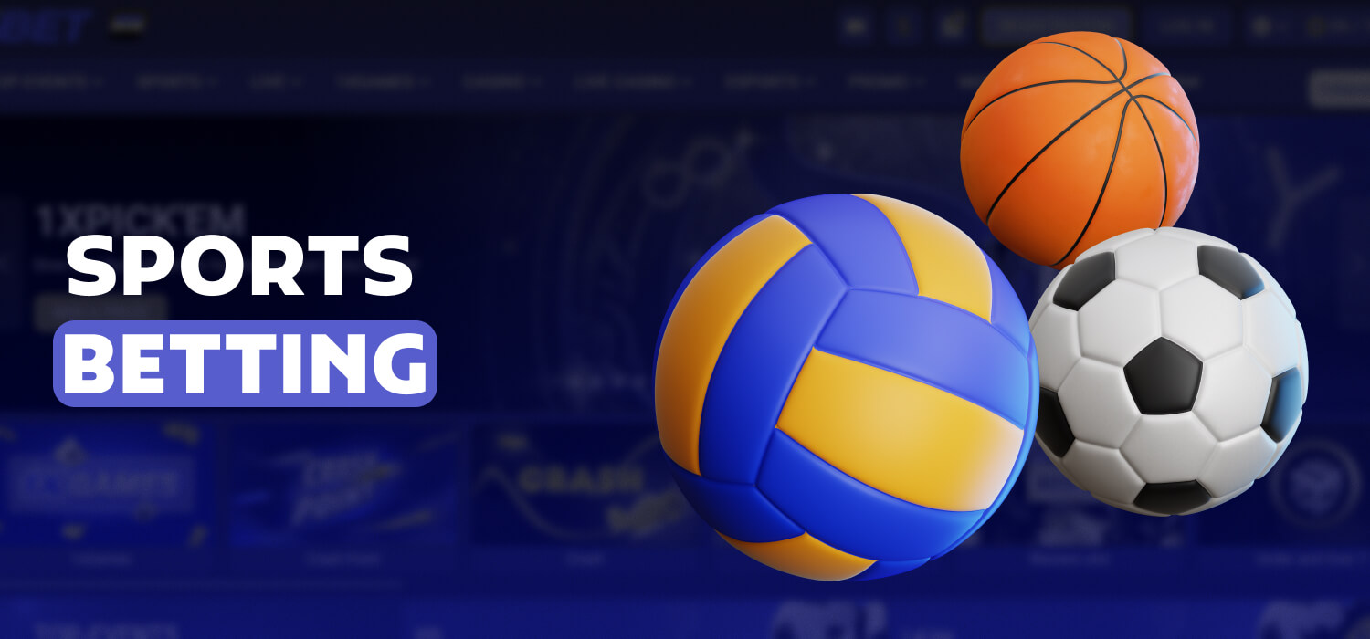 sports betting on 1xbet